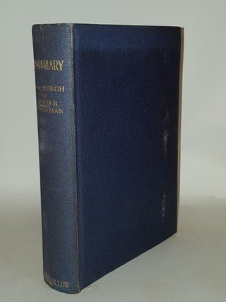 Item #105455 ROSEMARY. STONEMAN Walter BURGH F. de