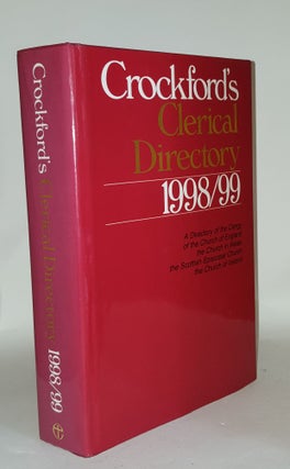 Item #106896 CROCKFORD'S Clerical Directory 1998-99. Anon