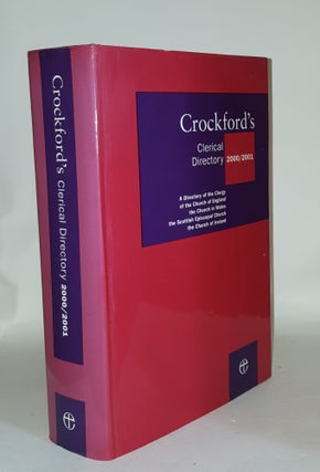 Item #106901 CROCKFORD'S Clerical Directory 2000-2001. Anon