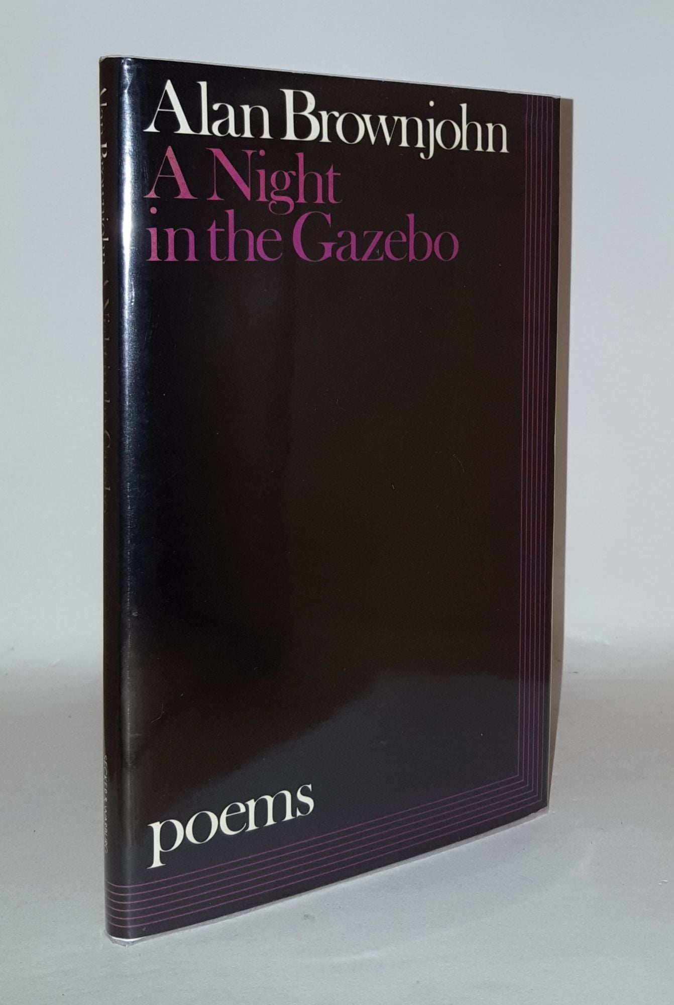 BROWNJOHN Alan - A Night in the Gazebo Poems
