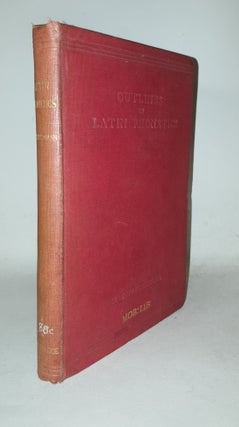 Item #115255 OUTLINES OF LATIN PHONETICS. STRONG H. A. NIEDERMANN Max, STEWART H