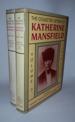 Item #115476 THE COLLECTED LETTERS OF KATHERINE MANSFIELD Volume I 1903-1917 [&] Volume II...