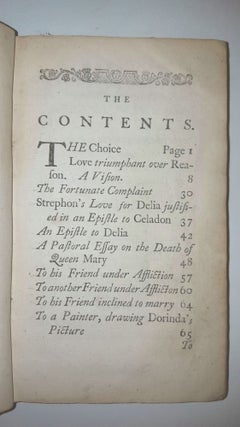 POEMS UPON SEVERAL OCCASIONS The Twelfth Edition With Some Account of his Life and Writings to Which Are Added his Remains