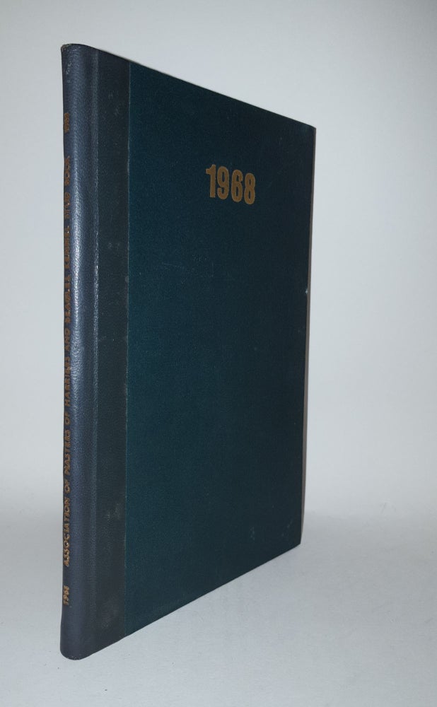 Item #118702 ASSOCIATION OF MASTERS OF HARRIERS AND BEAGLES Kennel Club Stud Book 1968. BURROWS Philip.
