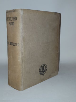 Item #119029 WICKFORD POINT. MARQUAND John P