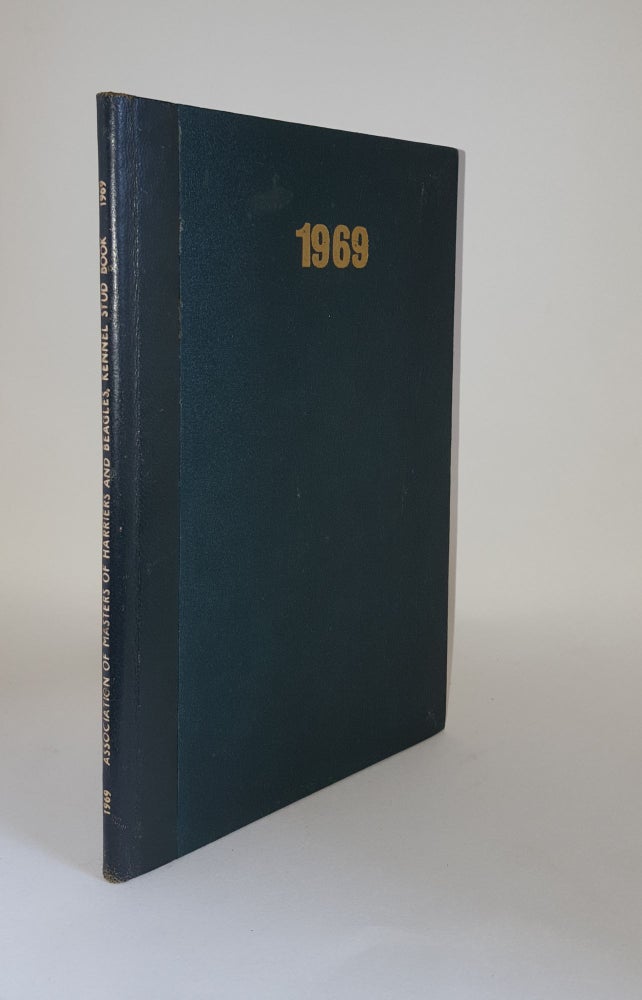 Item #119395 ASSOCIATION OF MASTERS OF HARRIERS AND BEAGLES Kennel Club Stud Book 1969. BURROWS Philip.