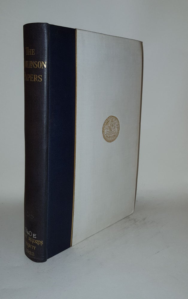 Item #120483 THE TOMLINSON PAPERS Selected from the Correspondence and Pamphlets of Captain Robert Tomlinson R.N. & Vice-Admiral Nicholas Tomlinson. BULLOCKE J. G.