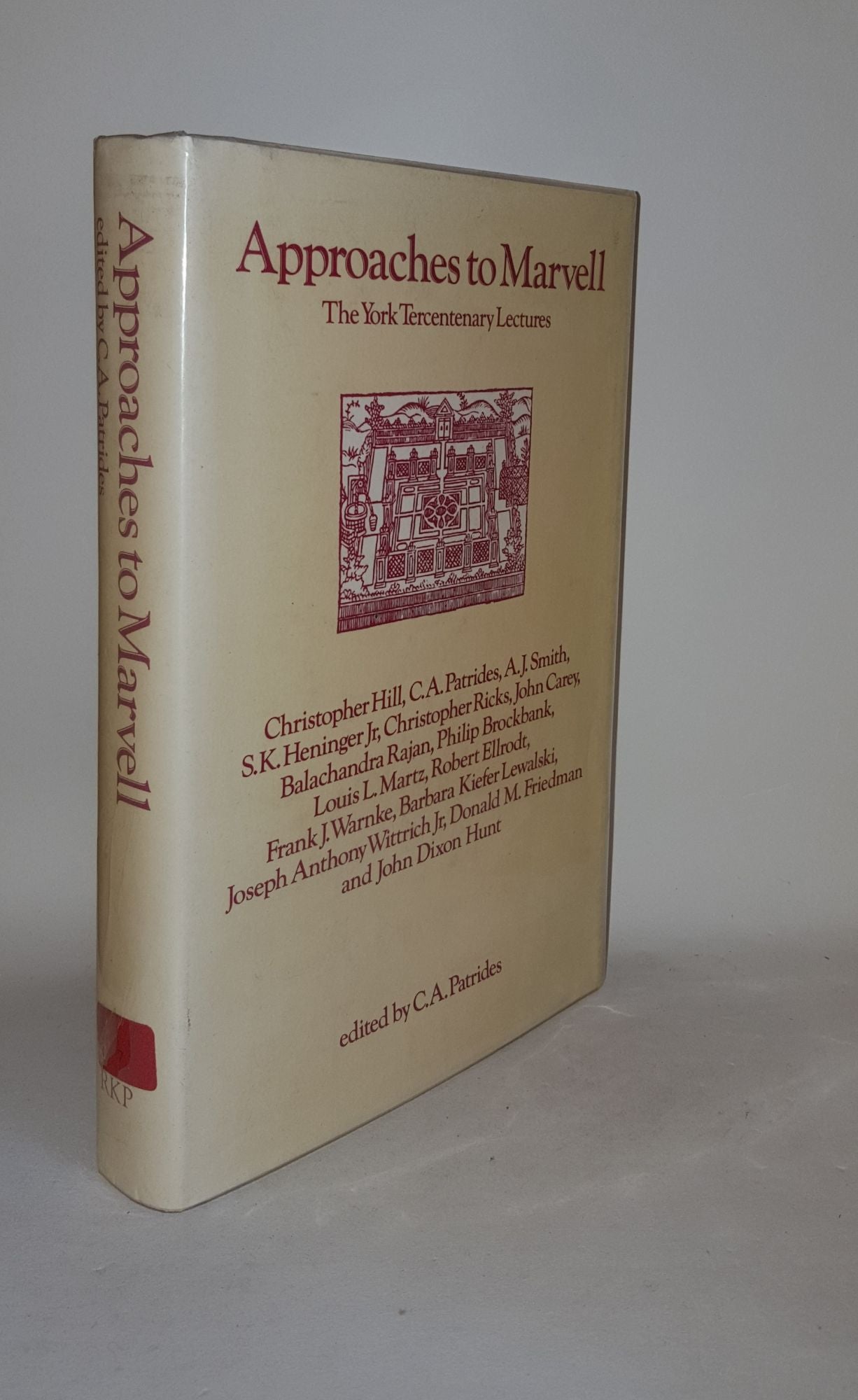 PATRIDES C.A. - Approaches to Marvell the York Tercentenary Lectures