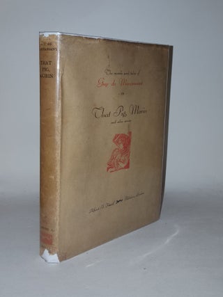 Item #123008 THAT PIG MORIN And Other Stories The Novels and Tales of Guy de Maupassant III....