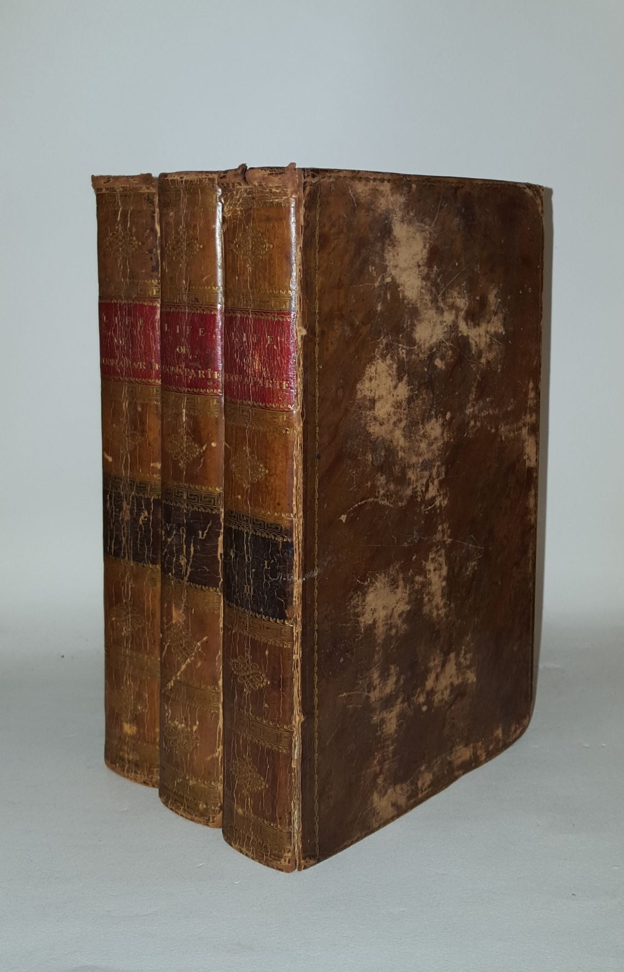 HEWESTON W. B. - History of Napoleon Bonaparte and Wars in Europe from the Revolution in France to the Termination of the Late Wars Including Anecdotes of the Most Celebrated Characters in Three Volumes