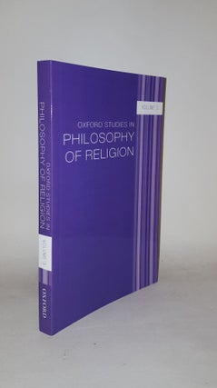 Item #124517 OXFORD STUDIES IN THE PHILOSOPHY OF RELIGION Volume 3. KVANVIG Jonathan