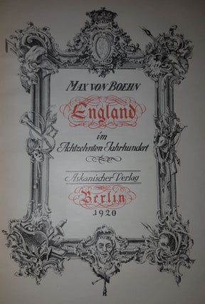 ENGLAND Im Achzehnten Jahrhundert