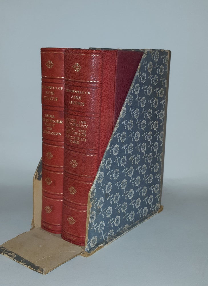 Item #130324 THE NOVELS OF JANE AUSTEN the Text Based on Collation of the Early Editions in Five Volumes. CHAPMAN R. W. AUSTEN Jane.