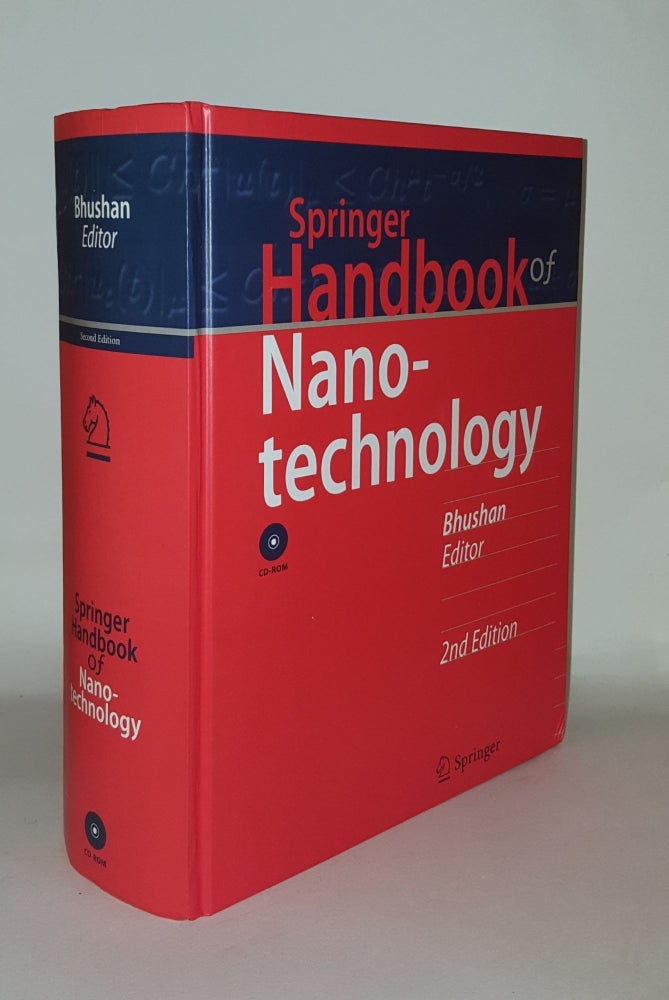 Item #130401 SPRINGER HANDBOOK OF NANO-TECHNOLOGY. BHUSHAN Bharat.