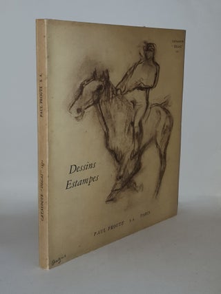 Item #131572 CATALOGUE DEGAS 1971 Dessins Originaux Anciens et Modernes Estampes Anciennes du XVe...