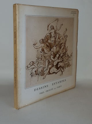 Item #131575 CATALOGUE FONTEBASSO 1974 Dessins Originaux Anciens et Modernes Estampes Anciennes...
