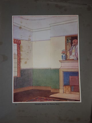 PORTFOLIO CONTAINING TWENTY-FOUR PLATES To Accompany Volume On House Decoration