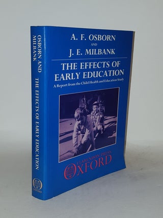 Item #131738 THE EFFECTS OF EARLY EDUCATION A Report from the Child Health and Education Study....