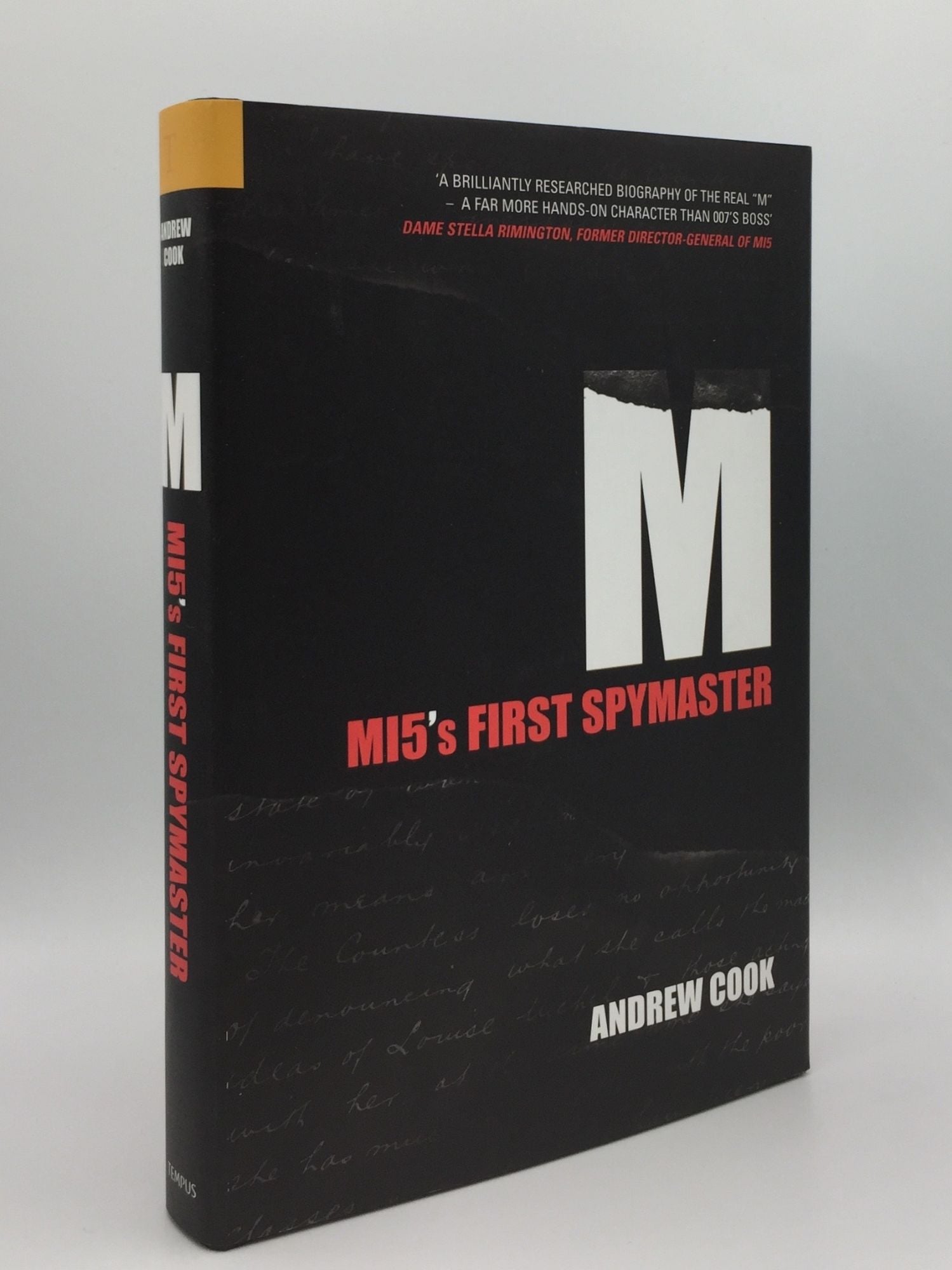COOK Andrew - M Mi5's First Spymaster