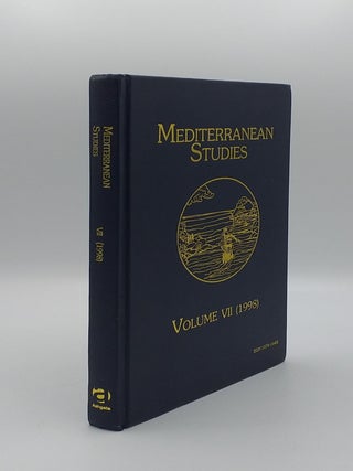 Item #132397 MEDITERRANEAN STUDIES The Journal of the Mediterranean Studies Association Volume...