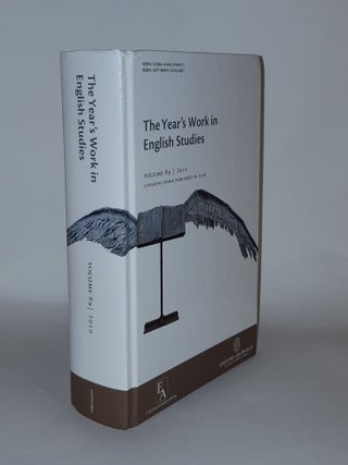 Item #134391 THE YEAR'S WORK IN ENGLISH STUDIES Volume 89 Covering Work Published in 2008. WOMACK...
