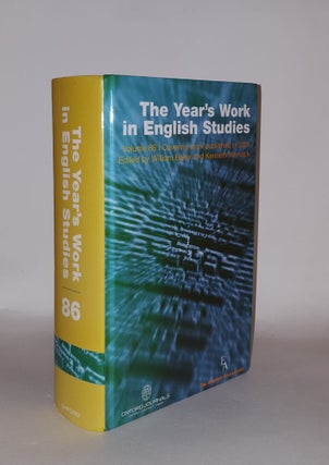 Item #134732 THE YEAR'S WORK IN ENGLISH STUDIES Volume 86 Covering Work Published in 2005. WOMACK...