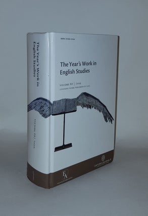 Item #134766 THE YEAR'S WORK IN ENGLISH STUDIES Volume 88 Covering Work Published in 2009. WOMACK...