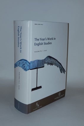Item #134767 THE YEAR'S WORK IN ENGLISH STUDIES Volume 87 Covering Work Published in 2006. WOMACK...