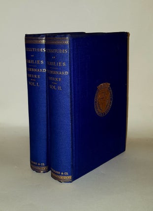 Item #135223 VICISSITUDES OF FAMILIES In Two Volumes. BURKE Sir Bernard
