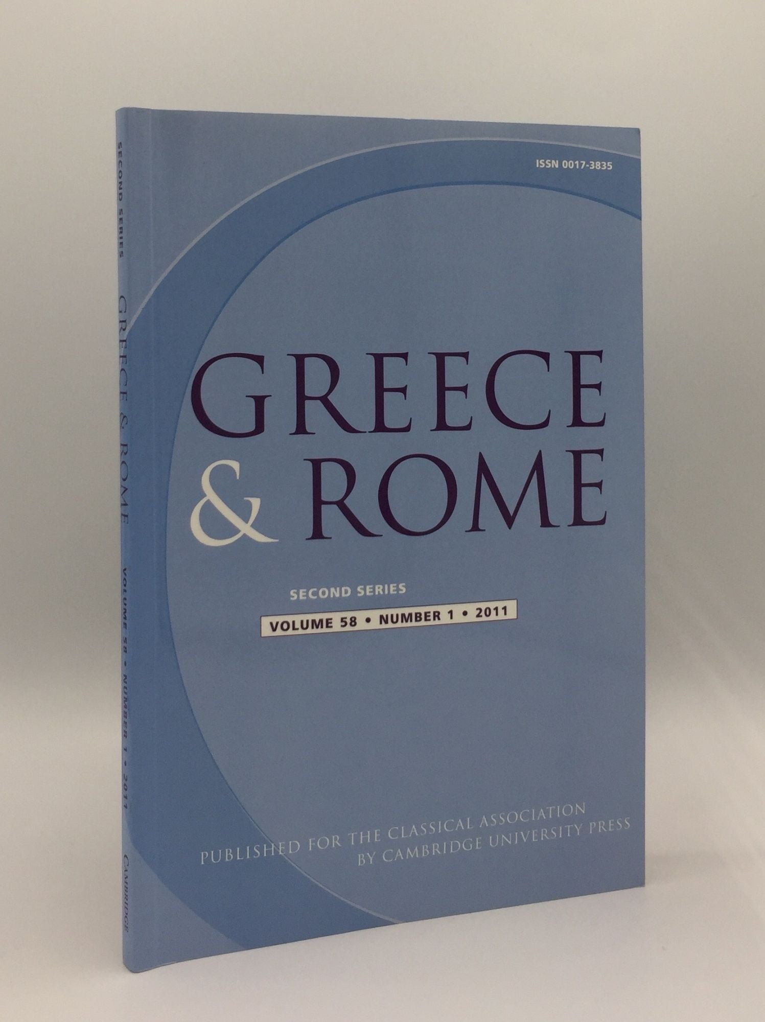 TAYLOR J., IZZET V., SHORROCK R. - Greece & Rome Second Series April 2011 Vol. 58 No. 1
