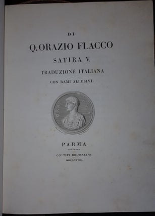 DI Q. ORAZIO FLACCO Satira V Traduzione Italiana con Rami Allusivi