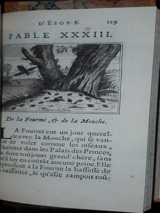LES FABLES D'ESOPE Phrigien avec celles de Philelphe avec celles de Philelphe Traduction nouvelle Enrichie de Discours Moraux & Historiques & de Quatrains a la fin de chaque Discours
