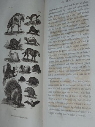 GOLDSMITH'S HISTORY OF THE EARTH And Animated Nature Abridged Containing the Natural History of Animals Birds Fishes Reptiles & Insects...