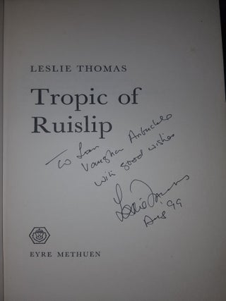 THE TROPIC OF RUISLIP