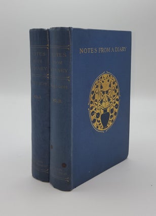 Item #140673 NOTES FROM A DIARY 1851-1872 In Two Volumes. GRANT DUFF Sir Mountstuart E
