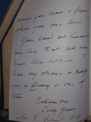 NOTES FROM A DIARY 1851-1872 In Two Volumes