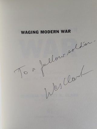 WAGING MODERN WAR Bosnia Kosovo and the Future of Combat
