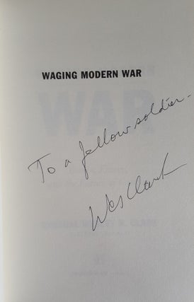 WAGING MODERN WAR Bosnia Kosovo and the Future of Combat