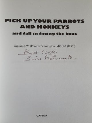 PICK UP YOUR PARROTS AND MONKEYS And Fall in Facing the Boat