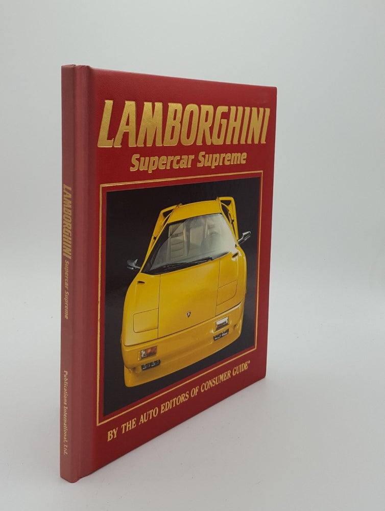 Item #142444 LAMBORGHINI Supercar Supreme. Consumer Guide.