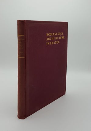 Item #142602 ROMANESQUE ARCHITECTURE IN FRANCE. BAUM Julius