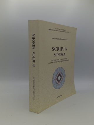 Item #143169 SCRIPTA MINORA Architectural Investigations and Monument Conservation Projects....