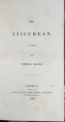 THE EPICUREAN A Tale