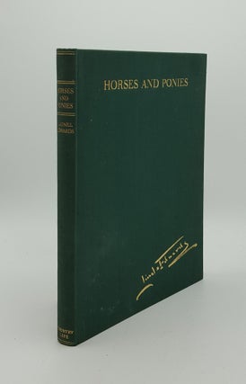 Item #146875 HORSES AND PONIES A Book of Sketches. EDWARDS Lionel