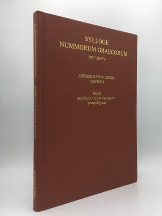 Item #146895 SYLLOGAE NUMMORUM GRAECORUM Volume V Ashmolean Mueum Oxford Part XI Asia Minor,...