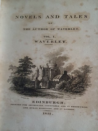 WORKS 53 Volumes Novels and Tales, Historical Romances, Novels and Romances, Tales and Romances, Introductions Notes &c.