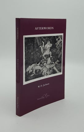 Item #147299 AFTERWORDS Or Occupying No Man's Land. JACKSON W. D