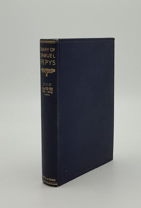 Item #147784 THE DIARY OF SAMUEL PEPYS Volume VII-VIII 1667-1669 [&] Index. WHEATLEY Henry B....