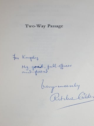 TWO-WAY PASSAGE A Study of the Give-and-Take of International Aid