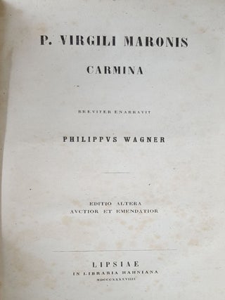P. VIRGILI MARONIS Carmina.